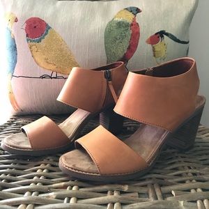 TOMS stacked heel sandals